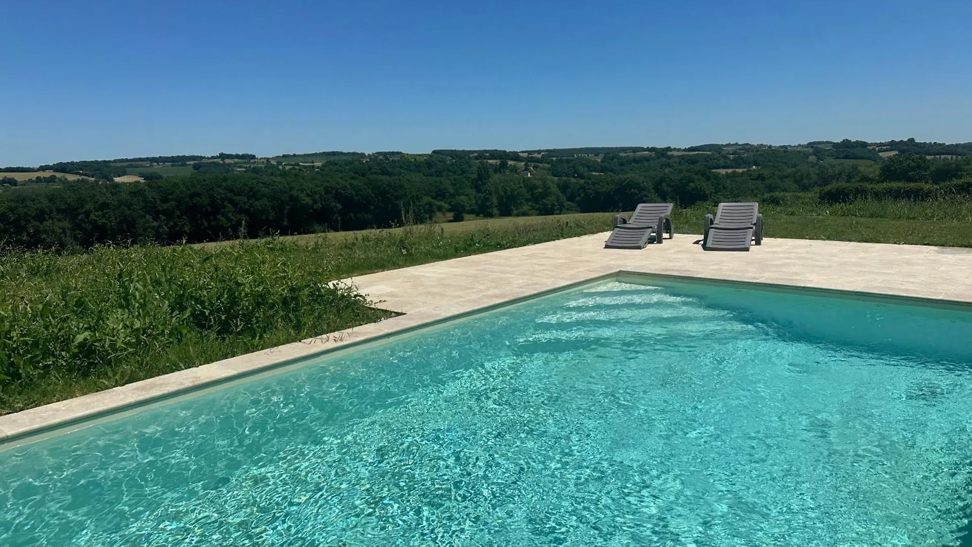 בית נופש קונדום Gite Le Solquirit - Avec Piscine Et Vue Imprenable